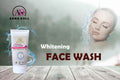 Asma Doll Whitening Face Wash tube for normal skin with Vitamin B3.